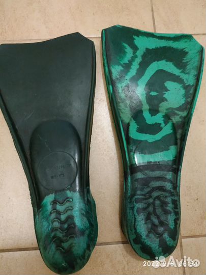 Ласты для плавания резиновые детские дельфин