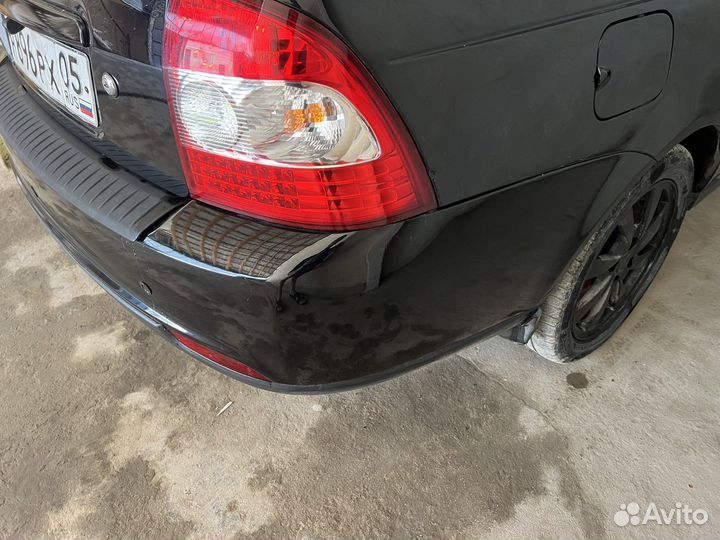 Задний бампер приора 2