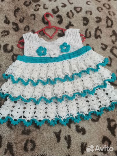 Платье для девочки 80