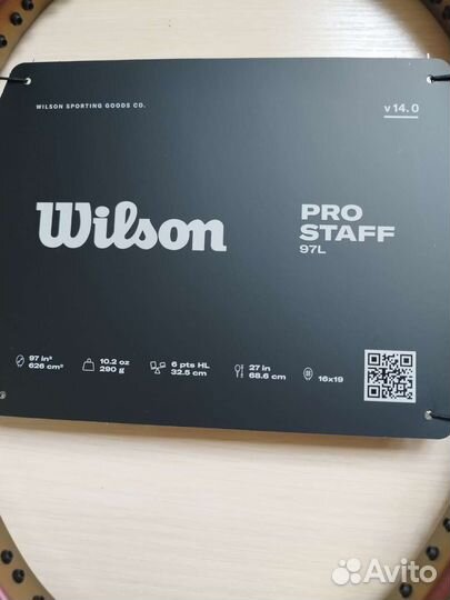 Теннисная ракетка wilson ProStaff 97L