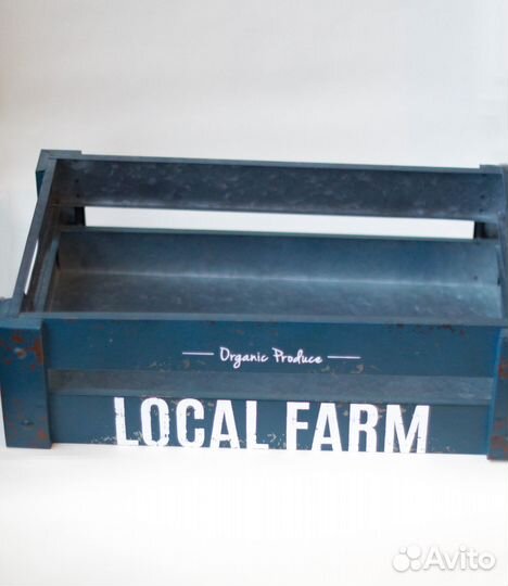 Ящик металлический для растений рассады овощей