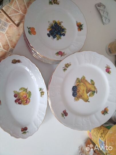 Набор тарелок Bernadott, Чехия