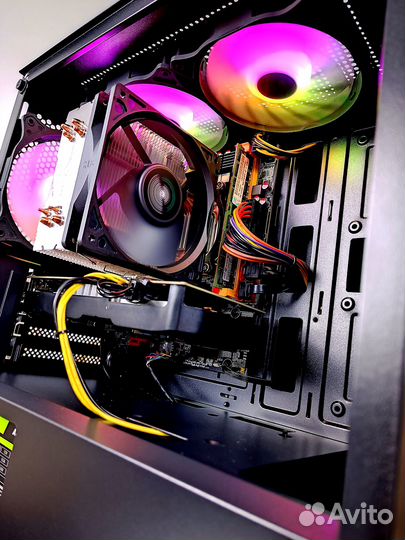 Игровой компьютер Intel 8 ядер, 32Gb, GTX1050 Ti