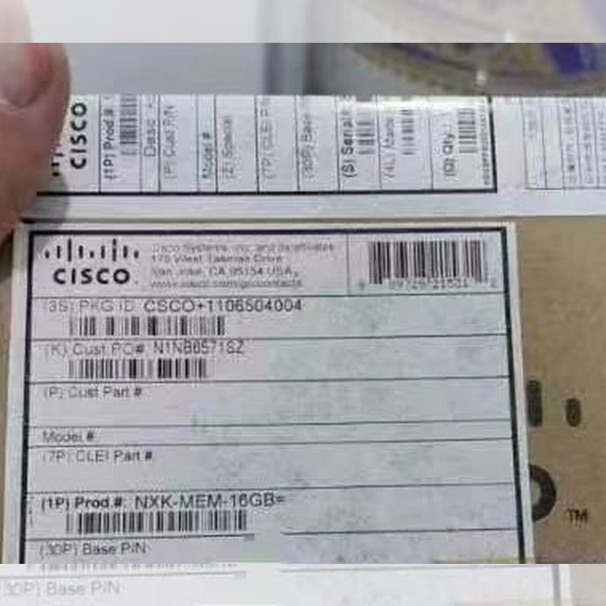 [NXK-MEM-16] Модуль Память Cisco Gb (Для Нексусов) Nxk-Mem-16