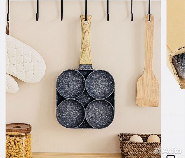 Сковородка для завтрака (оладья,котлеты и тд )