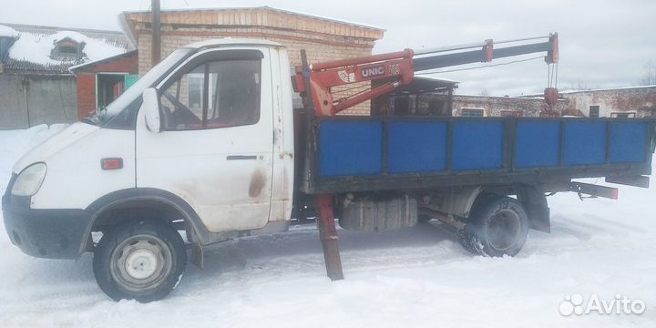 Газель кран - борт