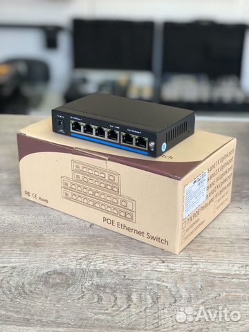 Коммутатор PoE 4/8/16