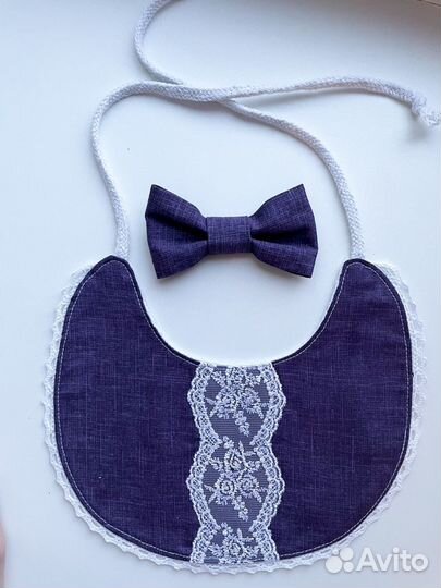 Слюнявчики, бантики новые