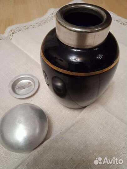 Баночка для хранения чая винтаж СССР