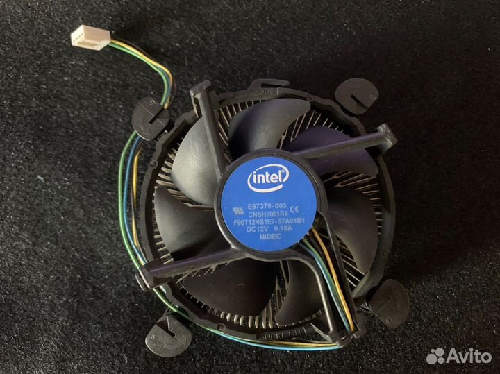 Процессор Intel celeron g 3930 + кулер