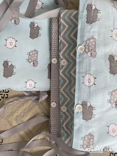 Бортики в кроватку