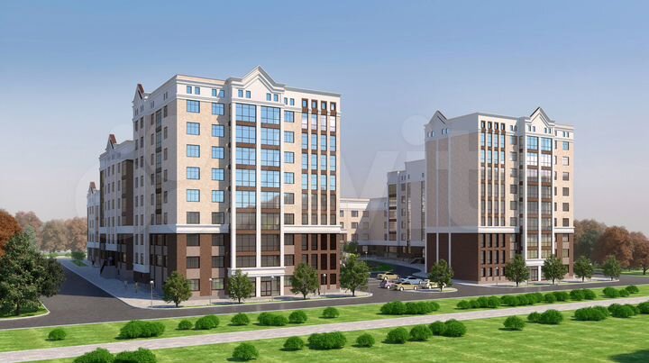 2-к. квартира, 60 м², 6/8 эт.