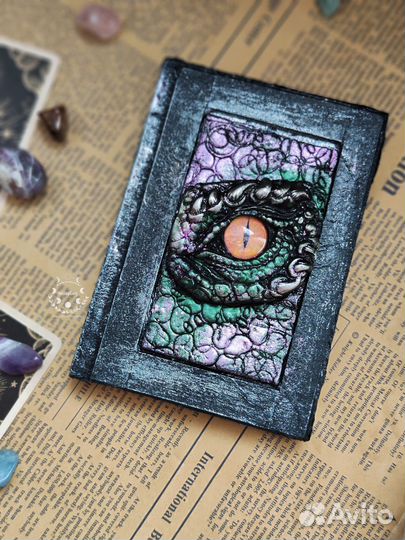 Блокнот скетчбук гримуар ручной работы