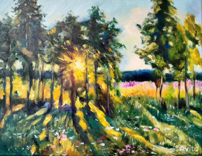 Картина маслом на холсте
