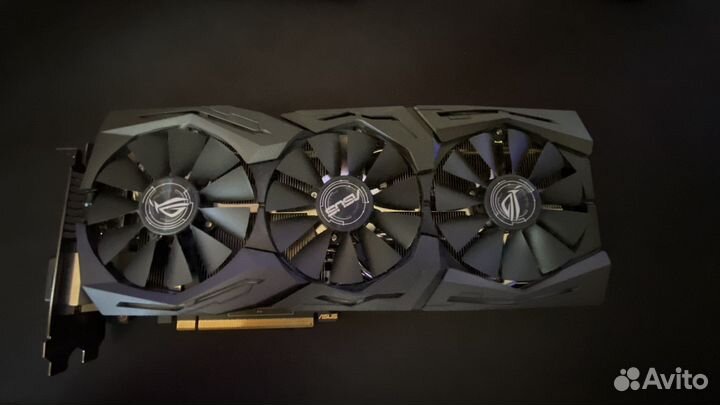 Asus nvidia GeForce GTX 1060 strix 6 гб