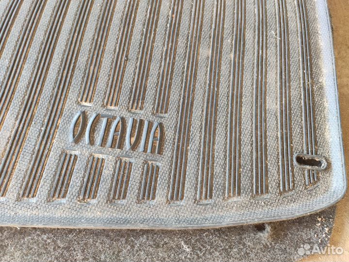 Коврик багажника Skoda Octavia A5 2012 оригинал