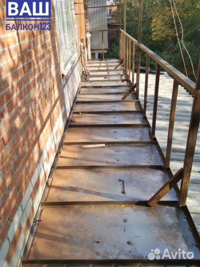 Остекление/ремонт балконов и лоджий под ключ