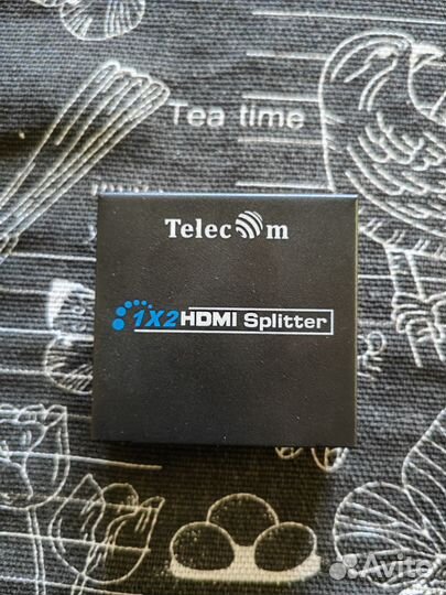 Разветвитель (splitter) Telecom hdmi 1x - 2x hdmi