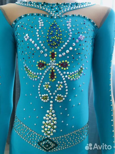 Комбенизон для выступлений фигурное катание 128