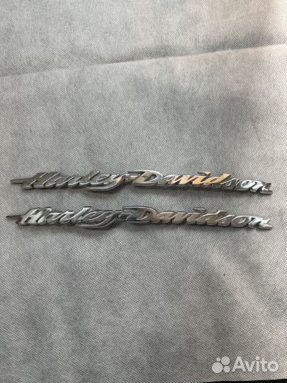 Шильды на бак Harley Davidson универсальные