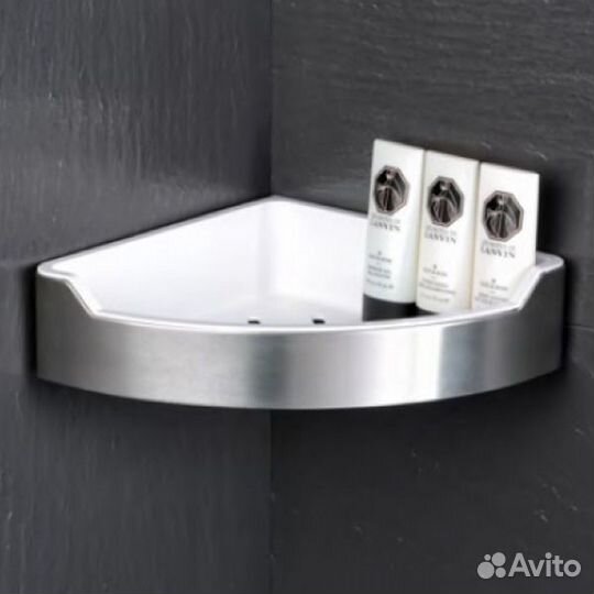 Угловая полка Fixsen Hotel FX-31003D Белый, хром