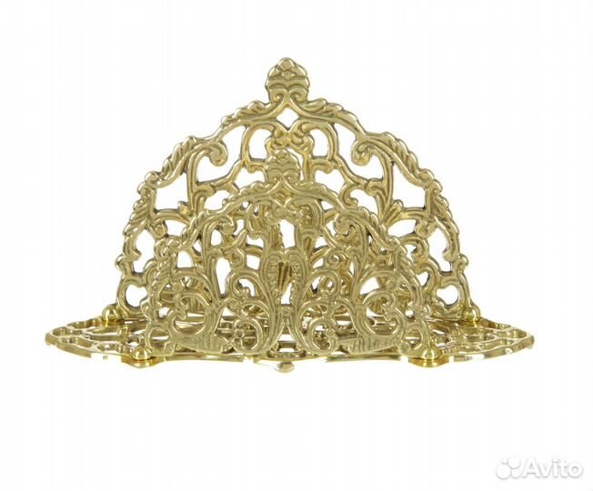 Салфетница из латуни