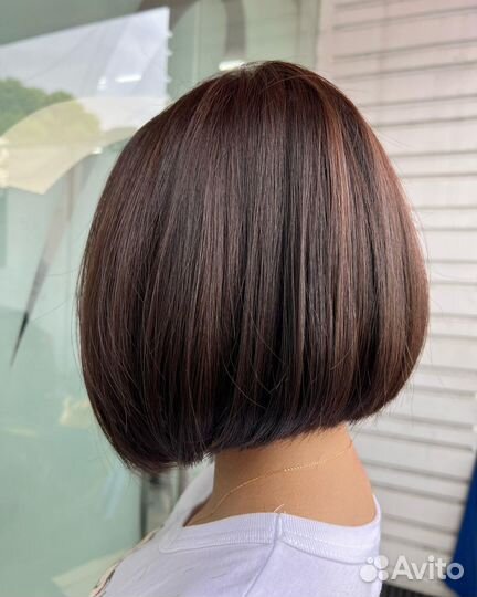 Стрижка + укладка феном Dyson