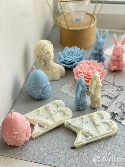 Силиконовые формы для свечей