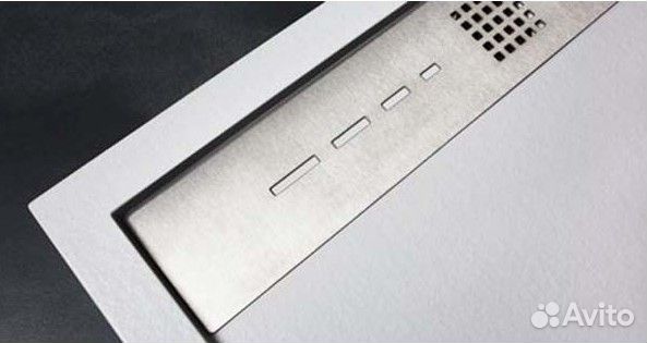 Душевой поддон Good Door Stella 140х90 см, графит