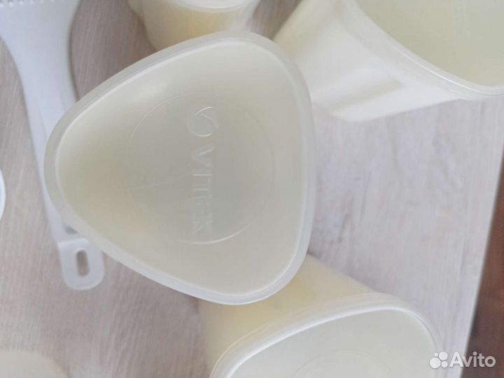 Набор столовой посуды для йогурта vitek