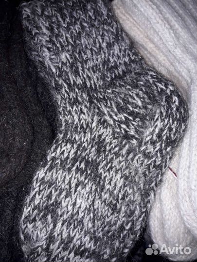 Шерстяные носки