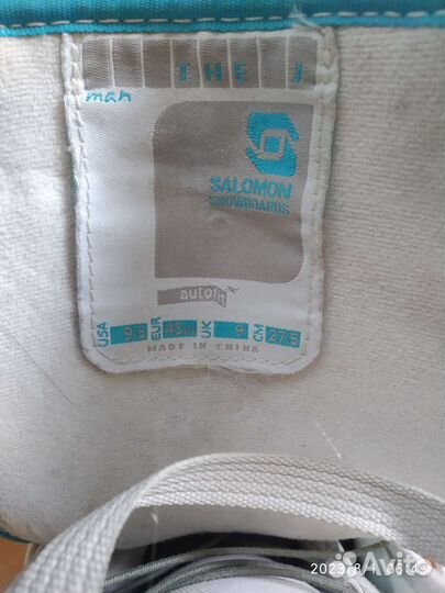 Сноубордические ботинки 43