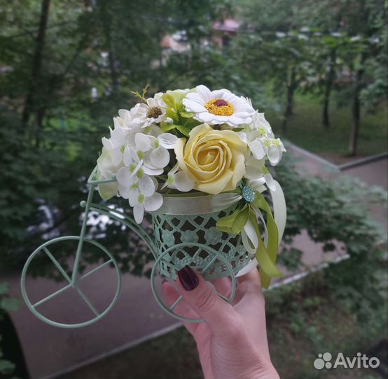 Мыльные розы букеты в наличии