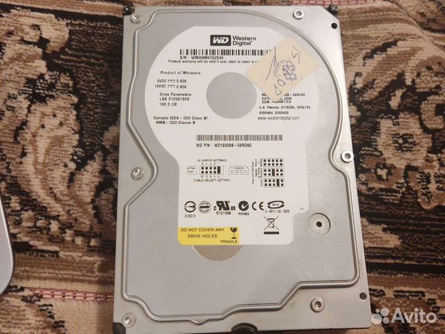 Жесткий диск 160Gb IDE