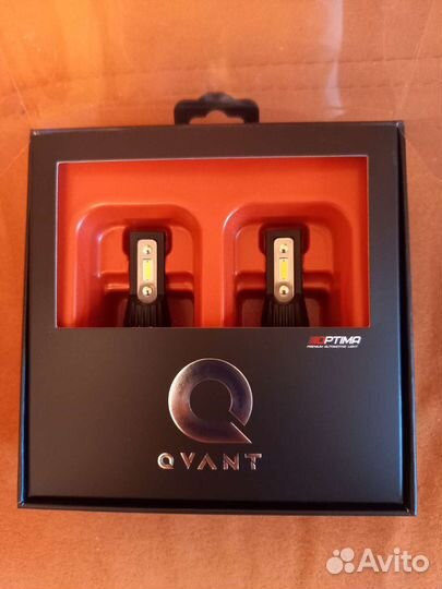 Лапмы Светодиодные optima LED qvant H7, H11,H4