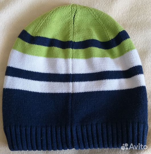 Шапка для мальчика, р.54, демисезон, на флисе