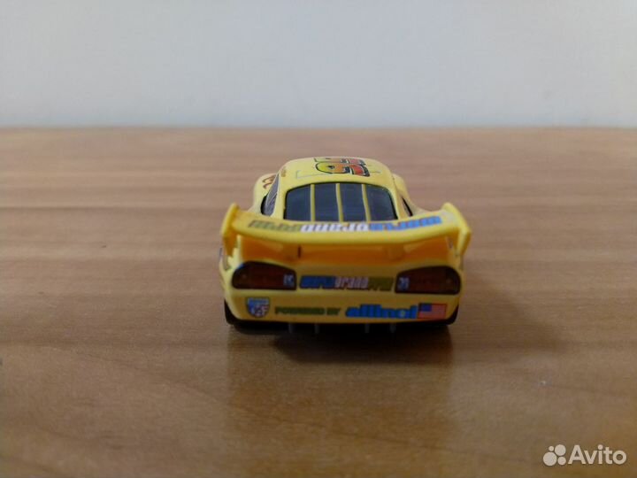 Тачки Cars Yellow Lightning McQueen