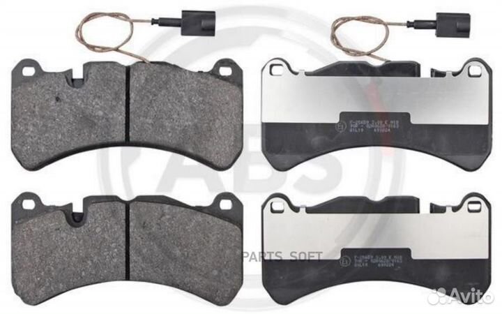 ABS 35174 Колодки тормозные комплект
