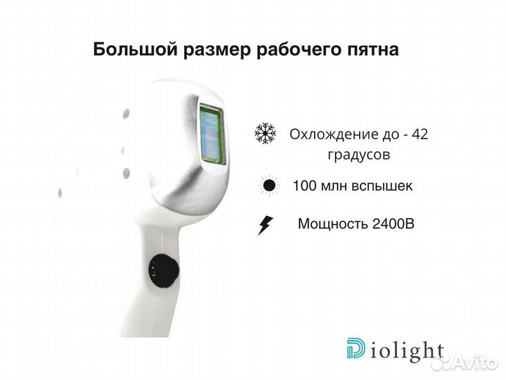 Диодный лазер DioLight Ultra'Max 2400вт рассрочка