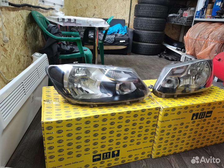 Фары фольксваген кадди 2010 2015