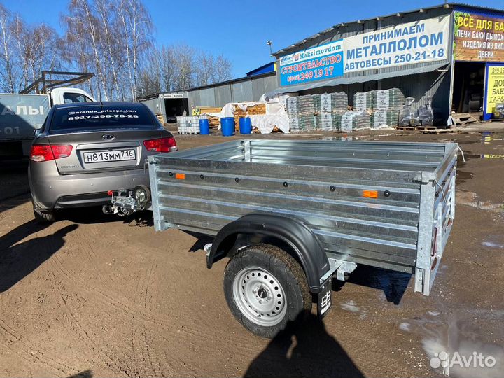 Прицеп 10.024 с высокими бортами Н470мм.Рассрочка