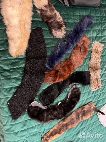 Воротники меховые и шкурки
