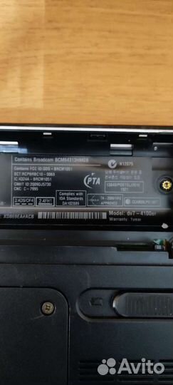 Ноутбук hp pavilion dv7