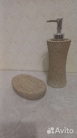 Дозатор и мыльница (набор)