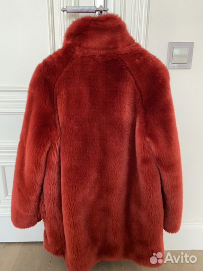 Шуба из эко меха H&M