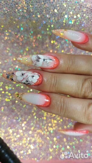 Ногти, маникюр, педикюр, наращивание