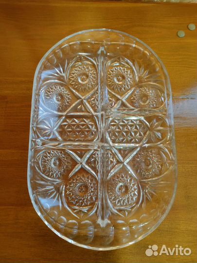 Менажницы,рюмки, бокалы,хрусталь, стекло,ссср