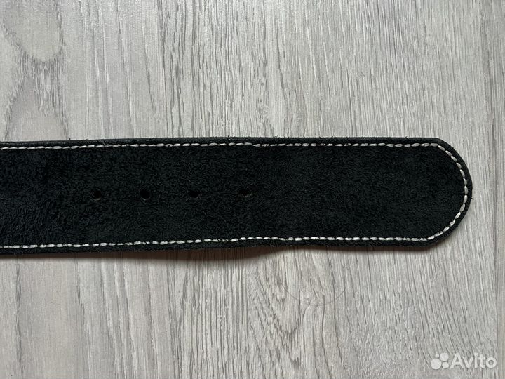 Ремень широкий, натуральная кожа