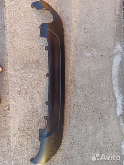 Накладка бампера заднего на BMW X1 бмв X1 F48