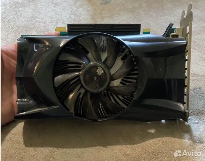 Видеокарта msi gtx 550 ti